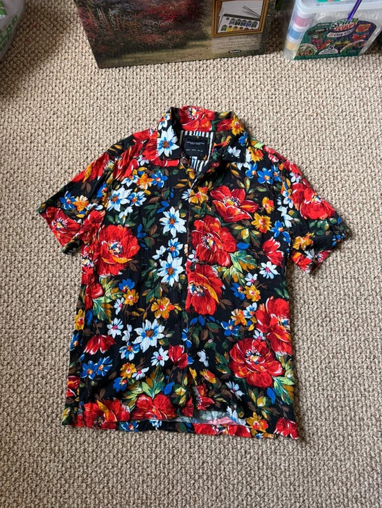 Denim & Flower Other - Denim & Flower multicoloured floral shirt